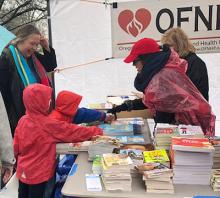 OFNHP First Book event