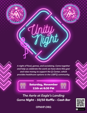 Unity night flyer