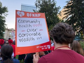 Demonstration sign