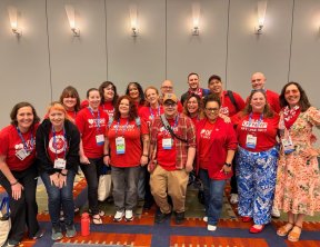 OFNHP delegates at AFT convention