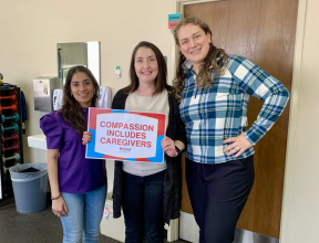 PeaceHealth Pros pointing out that Compassion Includes Caregivers!